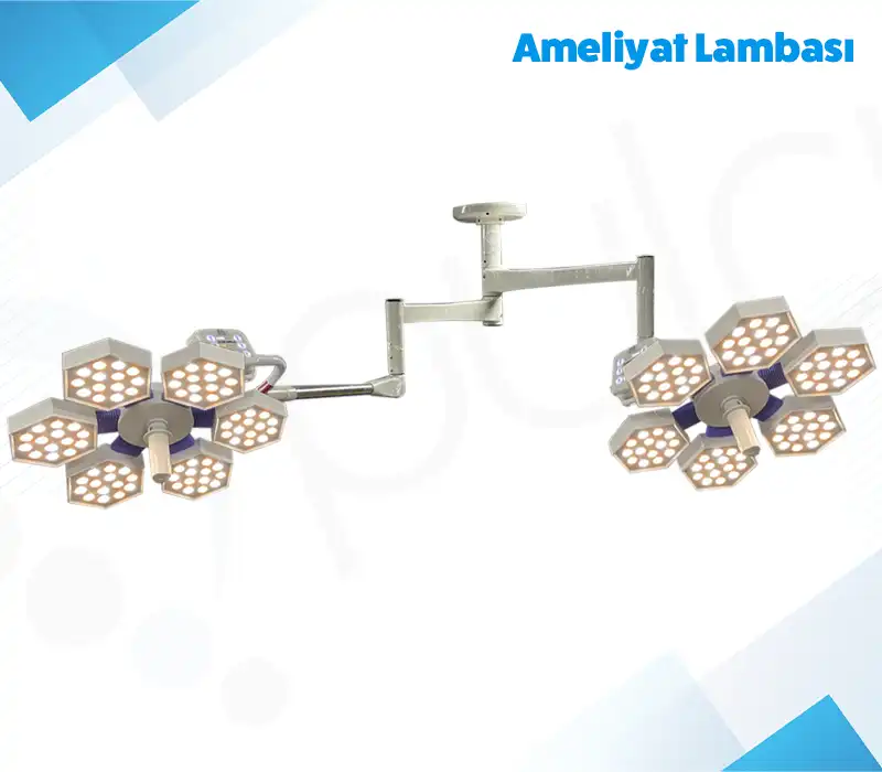 Çift Başlıklı Ameliyat Lambası
