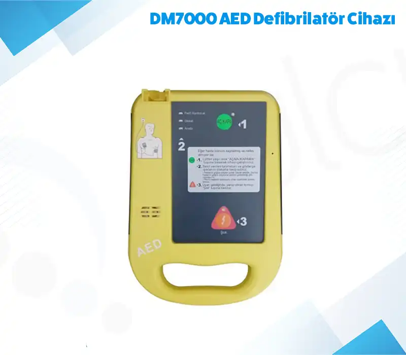 DM 7000 AED Defibrilatör Cihazı