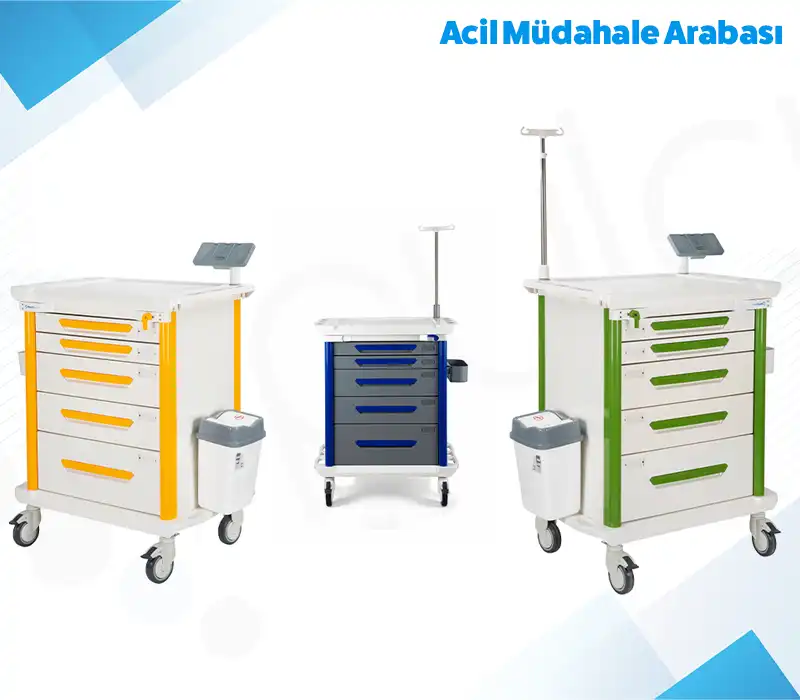 İlaç Hazırlama Pansuman Arabası