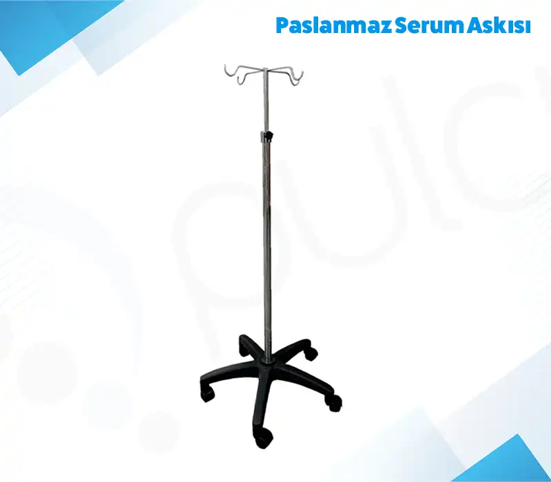 Paslanmaz Serum Askısı