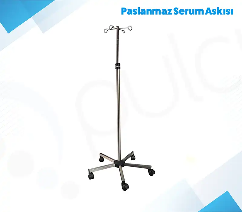 Paslanmaz Serum Askısı