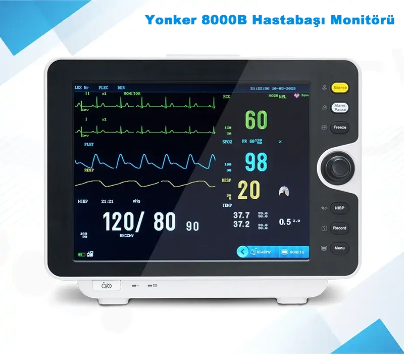 Yonker 8000B Hastabaşı Monitörü